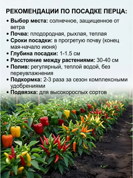 Перец сладкий Воловье ухо семена 